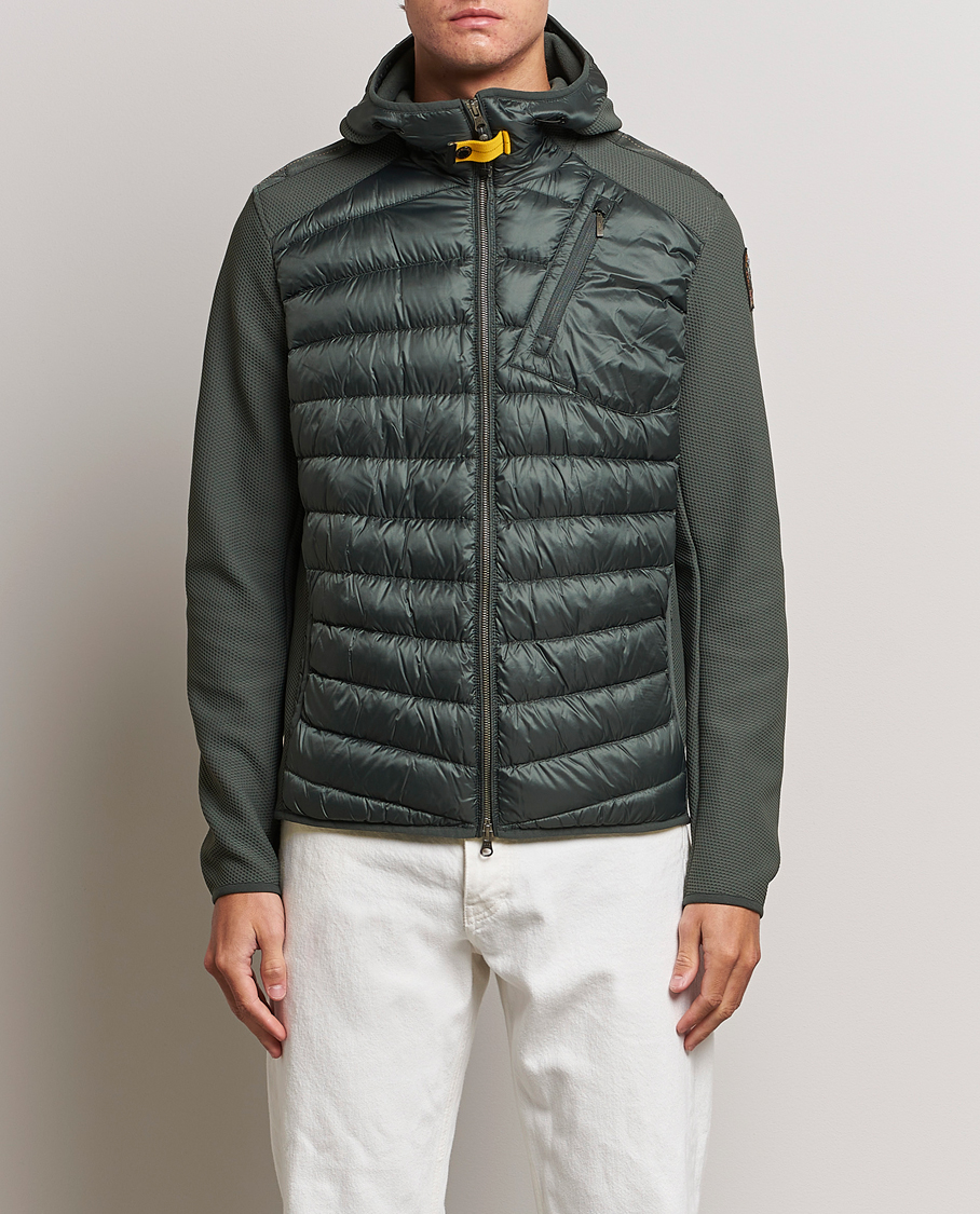 Herren | Jacken | Parajumpers | Nolan Hybrid Hooded Jacket Green Gables