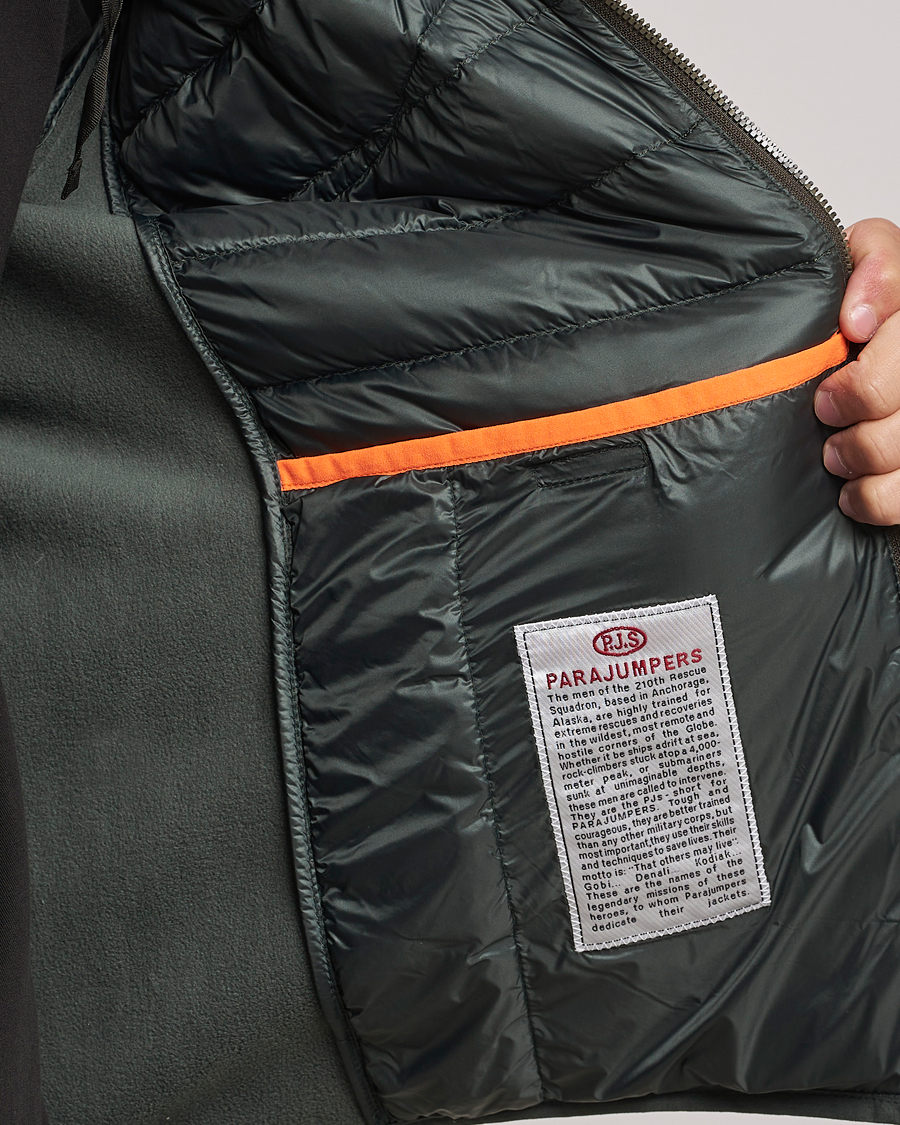 Herren | Jacken | Parajumpers | Nolan Hybrid Hooded Jacket Green Gables