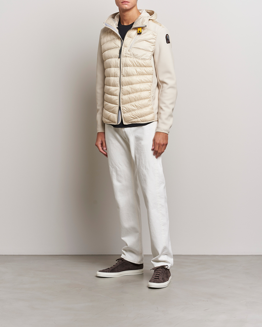 Herren | Jacken | Parajumpers | Nolan Hybrid Hooded Jacket Bone