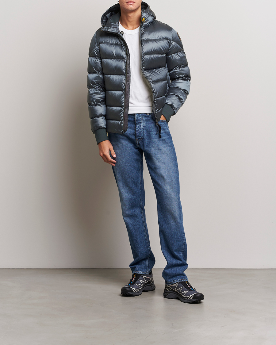 Herren | Jacken | Parajumpers | Pharrell Sheen High Gloss Jacket Dark Avio