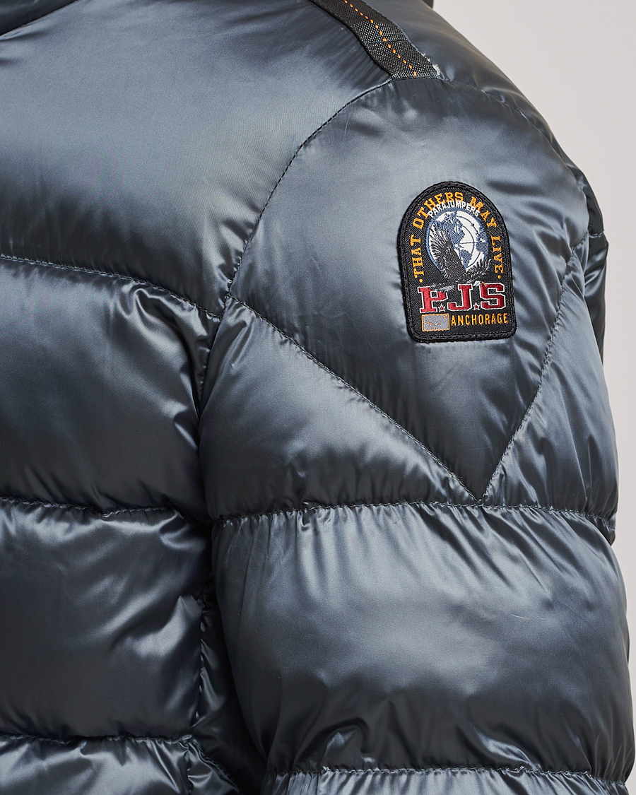 Herren | Jacken | Parajumpers | Pharrell Sheen High Gloss Jacket Dark Avio