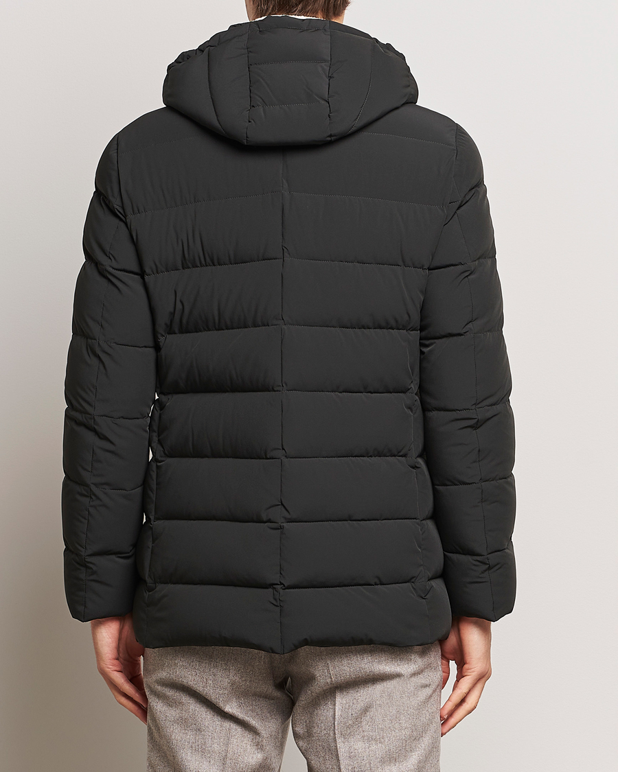 Herren | Jacken | MooRER | Florio Double Breasted Nylon Coat Dark Green