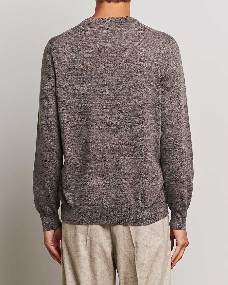 Herren | Pullover | NN07 | Ted Merino Crew Neck Pullover Shitake