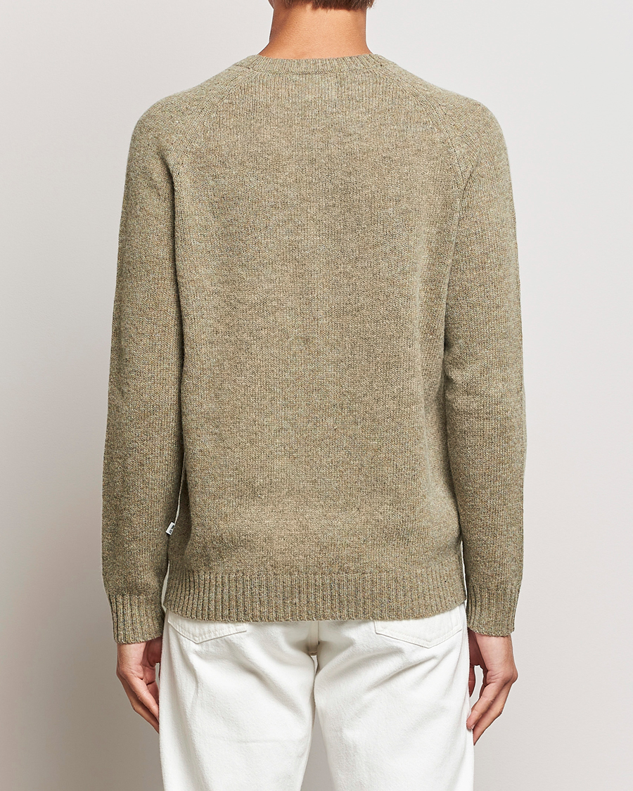 Herren | Pullover | NN07 | Nathan Brushed Crew Neck Elmwood