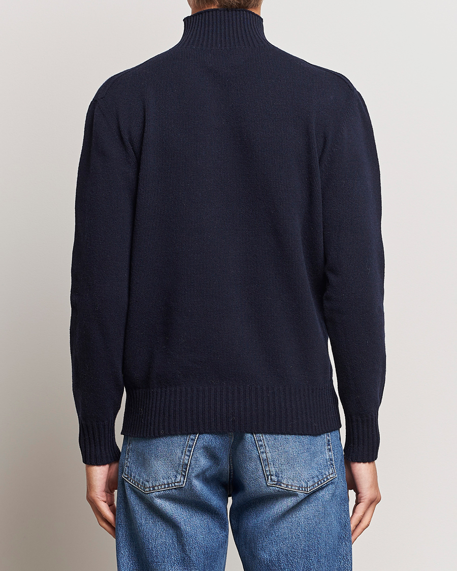 Herren | Pullover | NN07 | Clark Brushed Polo Navy Blue