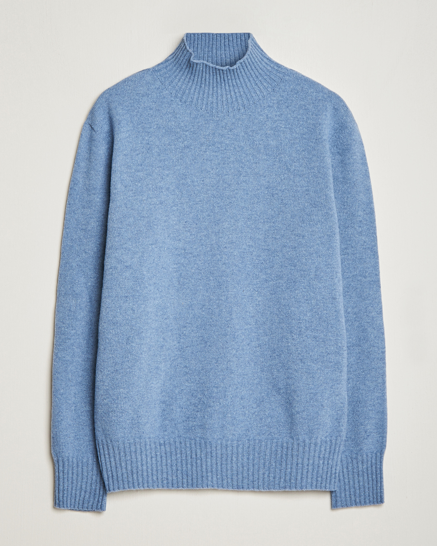 Herren | Pullover | NN07 | Clark Brushed Polo Dust Blue