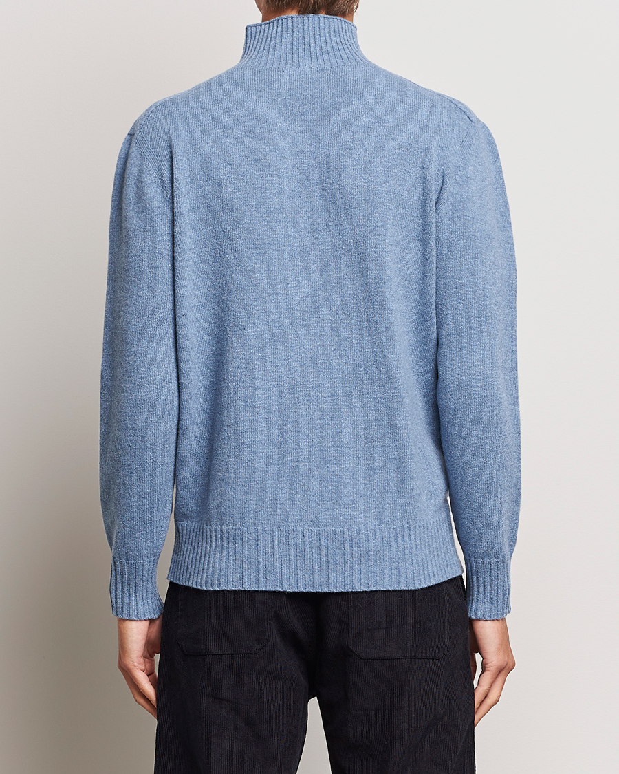 Herren | Pullover | NN07 | Clark Brushed Polo Dust Blue