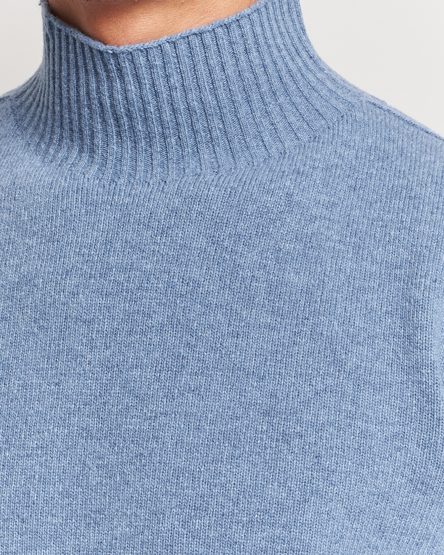 Herren | Pullover | NN07 | Clark Brushed Polo Dust Blue