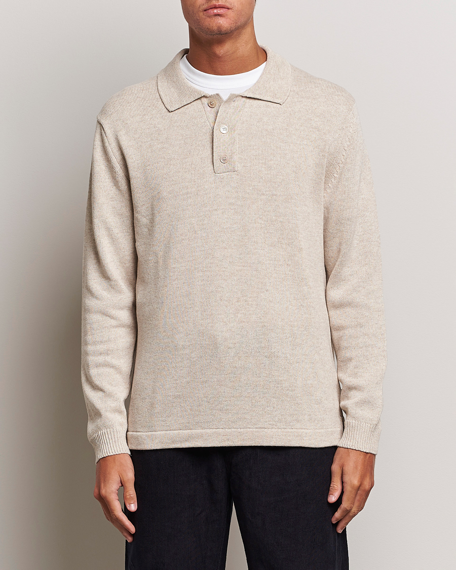 Herren | Pullover | NN07 | Vito Knitted Polo Off White