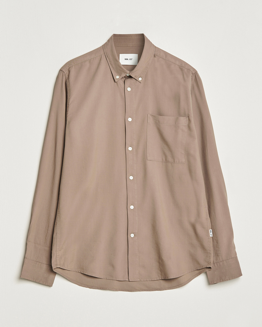 Herren | Hemden | NN07 | Arne Tencel Shirt Shitake