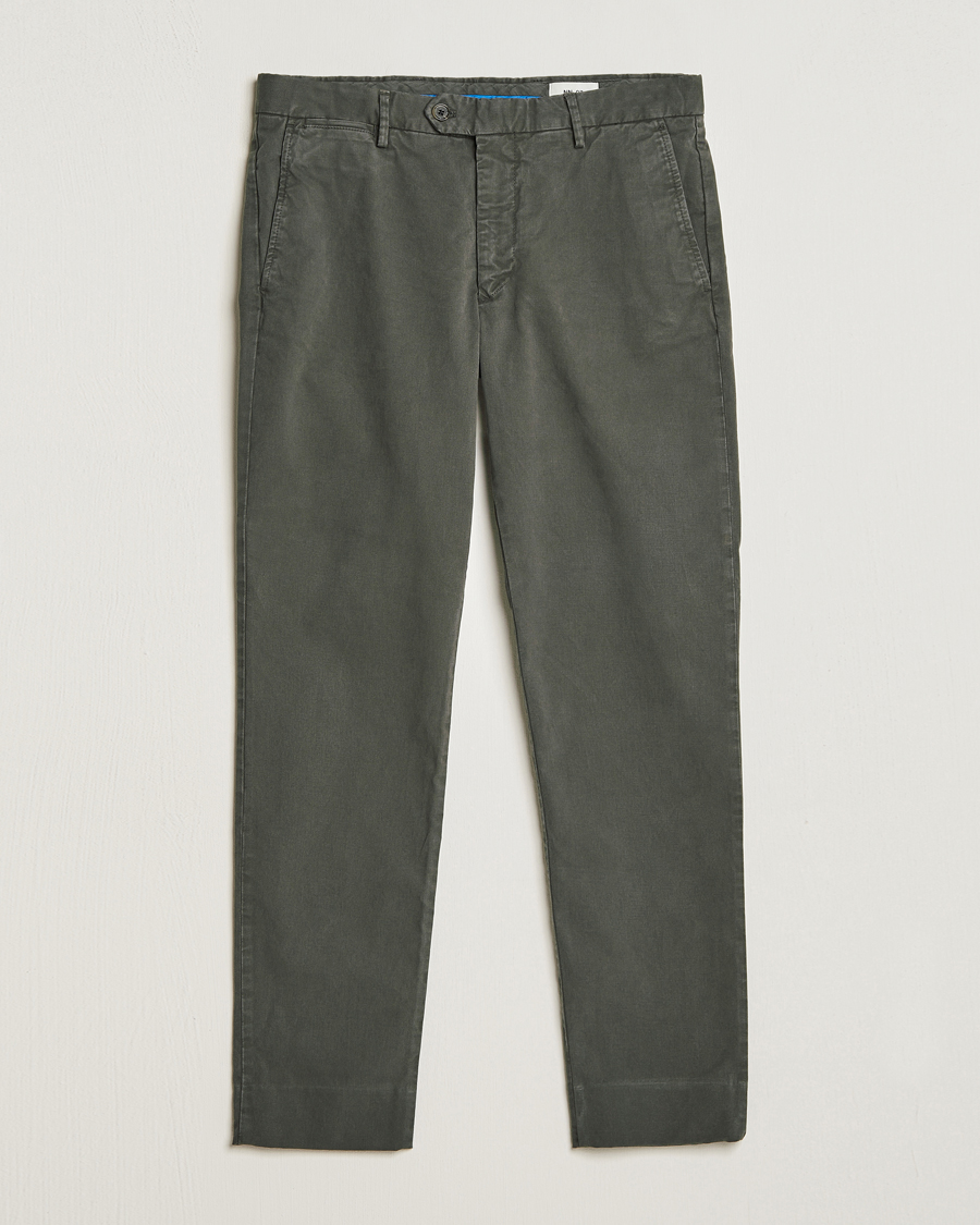 Herren | Hosen | NN07 | Wilhelm Regular Fit Stretch Chinos Dark Green