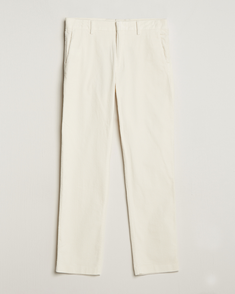 Herren | Hosen | NN07 | Theo Regular Fit Corduroy Chinos Off White