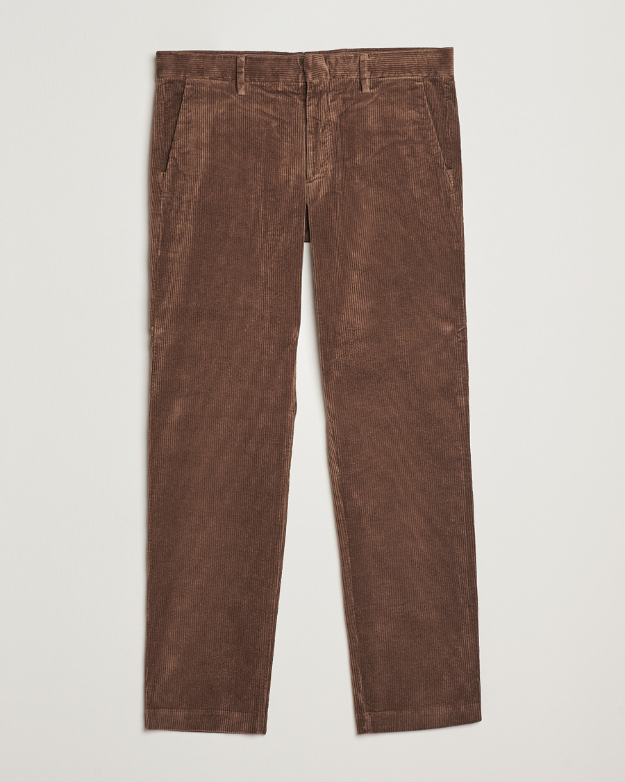 Herren | Hosen | NN07 | Theo Regular Fit Corduroy Chinos Shitake