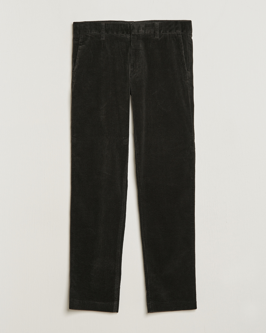 Herren | Hosen | NN07 | Theo Regular Fit Corduroy Chinos Dark Army