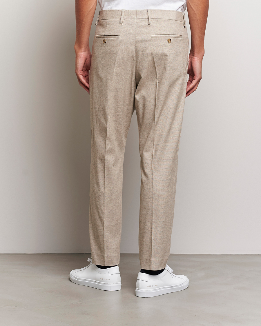 Herren | Hosen | NN07 | Bill Wool Pleated Trousers Cement
