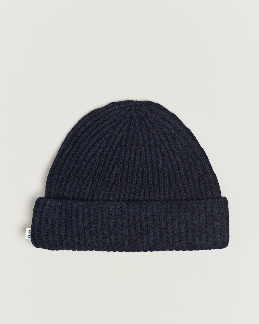 Herren | NN07 Ribbed Hat Navy Blue | NN07 | Ribbed Hat Navy Blue