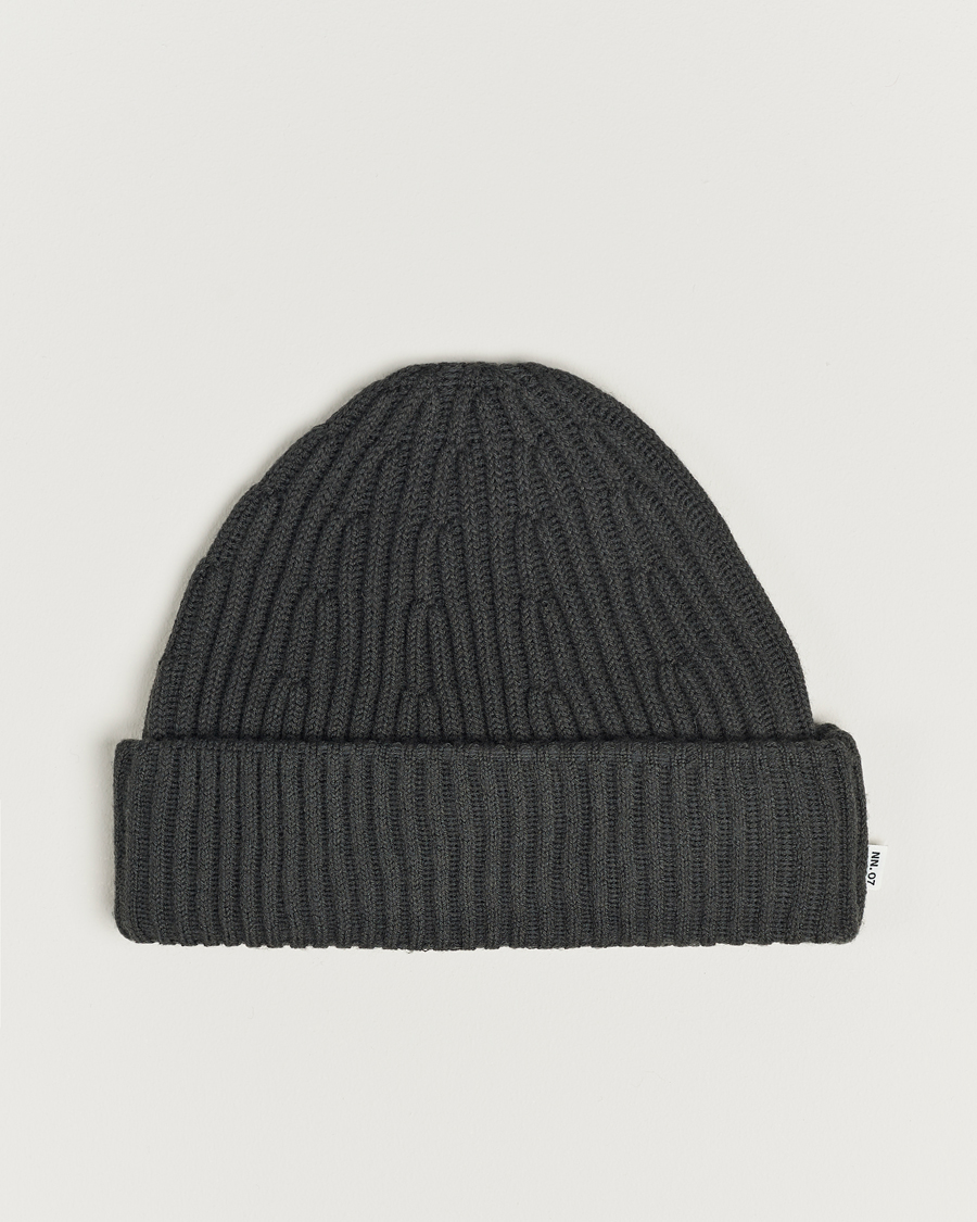 Herren | NN07 Ribbed Hat Dark Army | NN07 | Ribbed Hat Dark Army