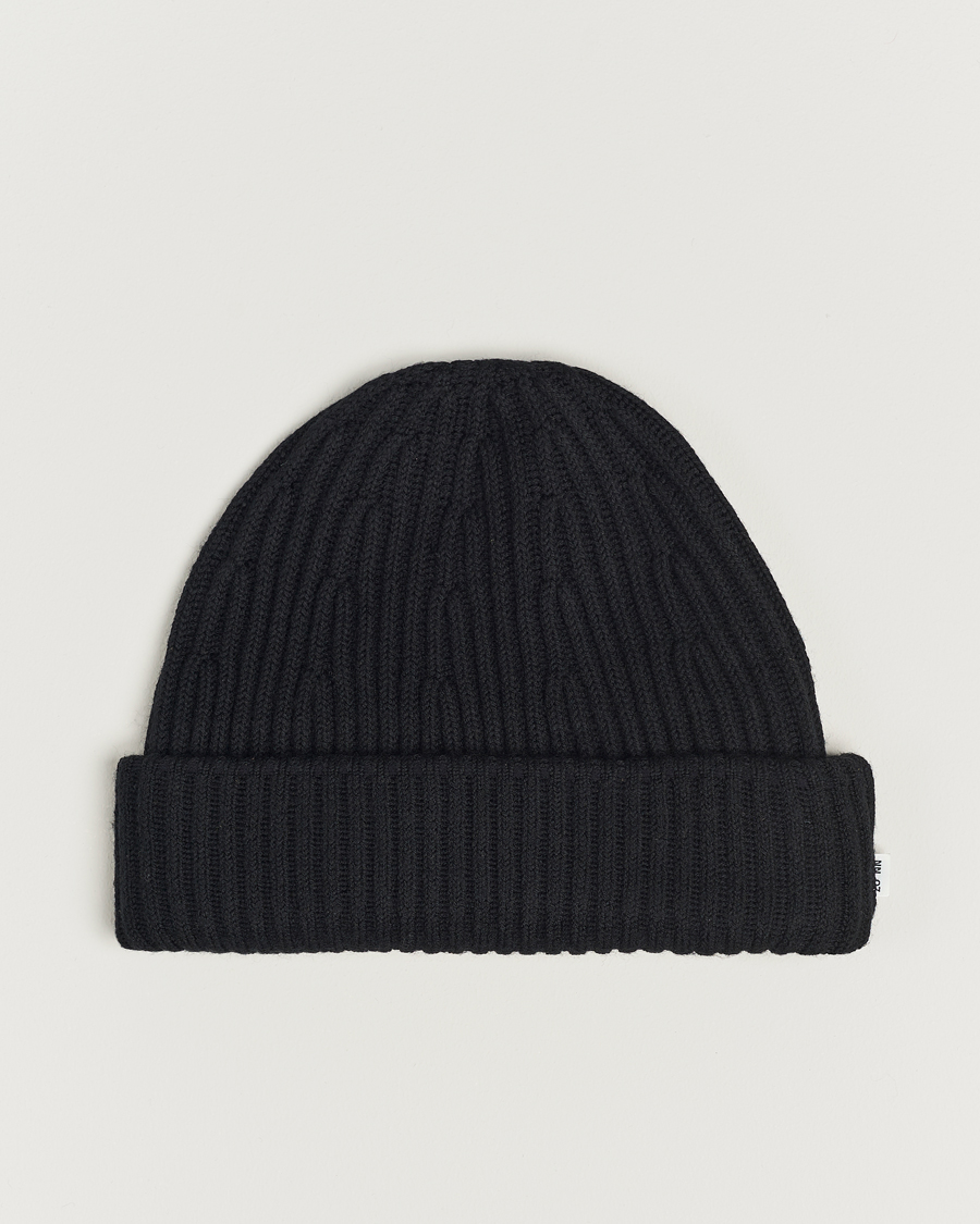Herren | NN07 Ribbed Hat Black | NN07 | Ribbed Hat Black