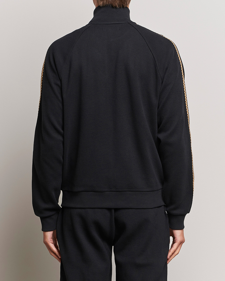 Herren | Pullover | Fred Perry | Checkboard Taped Zip Through Jacket Black