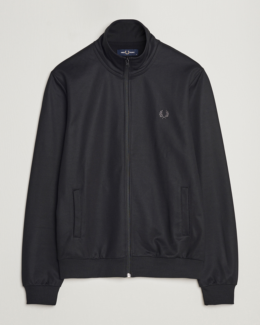 Herren | Pullover | Fred Perry | Track Jacket Black