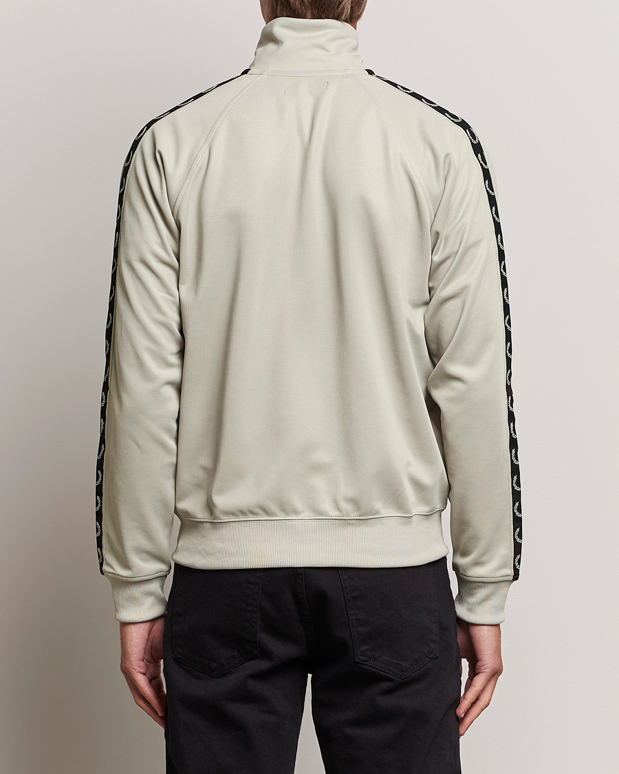 Herren | Pullover | Fred Perry | Taped Track Jacket Light Oyster