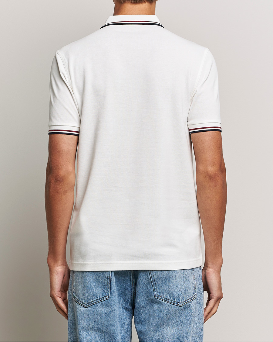 Herren | Poloshirts | Fred Perry | Twin Tipped Polo Shirt Snow White