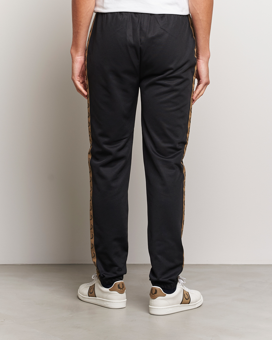 Herren | Hosen | Fred Perry | Taped Track Pants Black