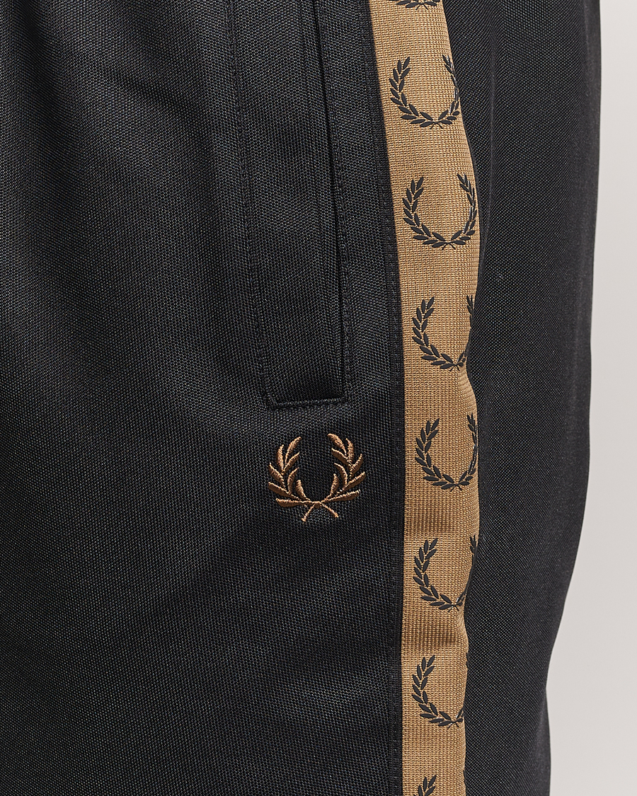 Herren | Hosen | Fred Perry | Taped Track Pants Black