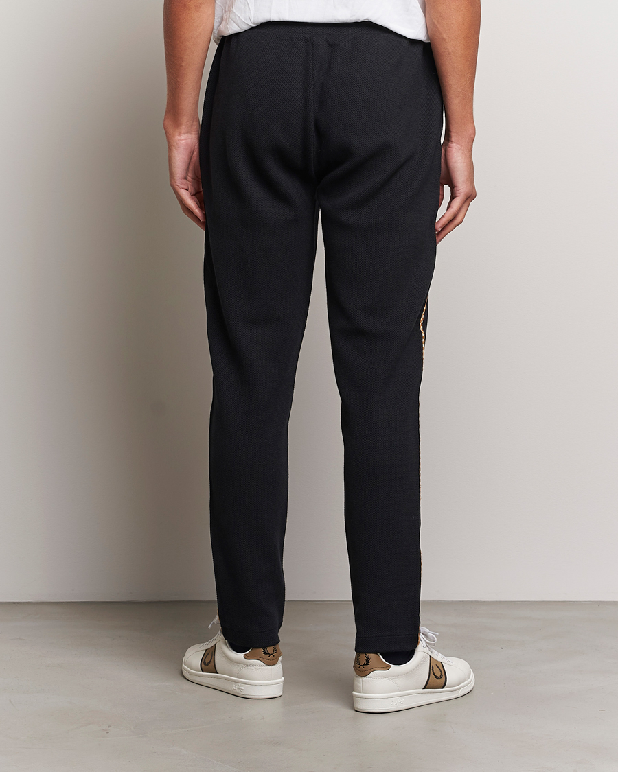 Herren | Hosen | Fred Perry | Checkboard Taped Taped Trackpant Black