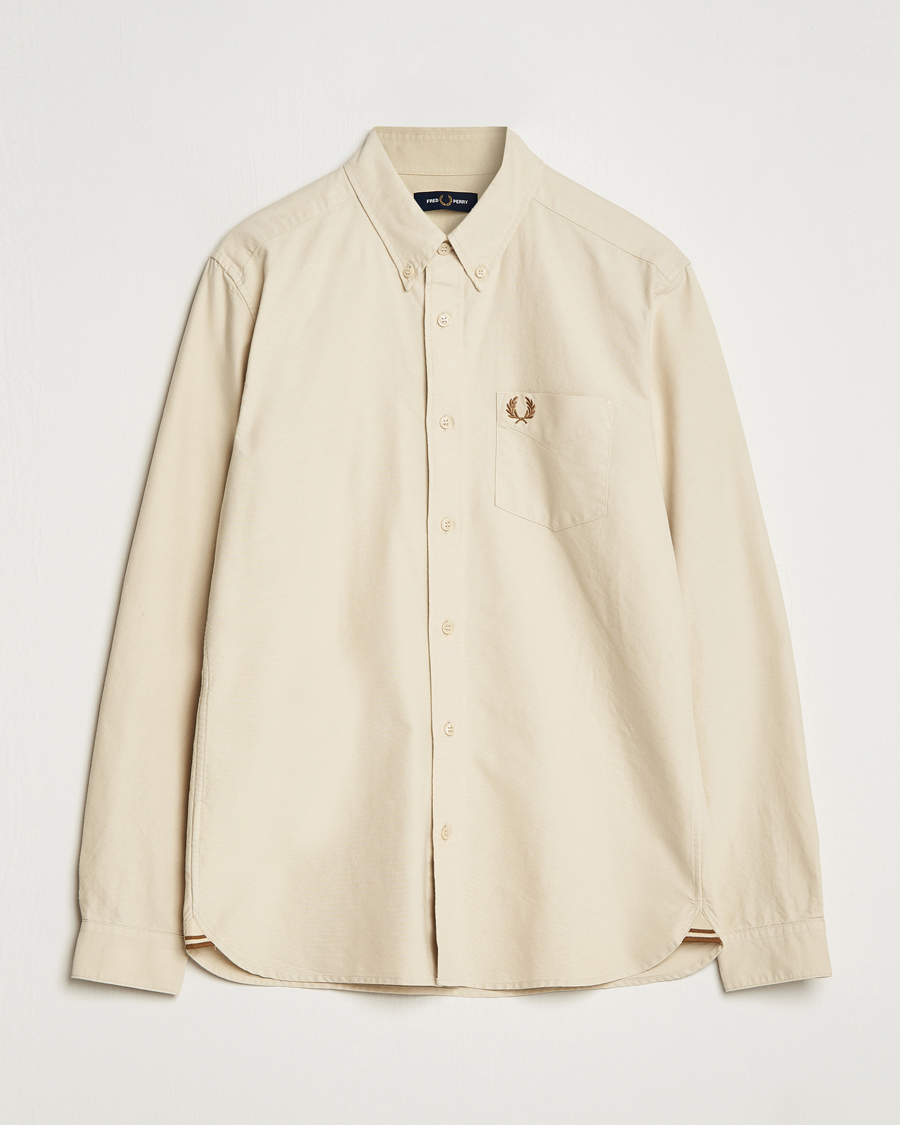 Herren | Hemden | Fred Perry | Oxford Shirt Oatmeal