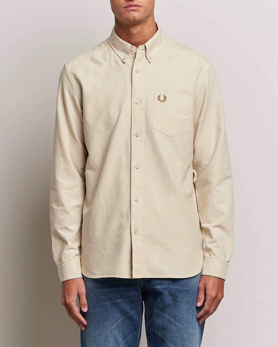 Herren | Hemden | Fred Perry | Oxford Shirt Oatmeal