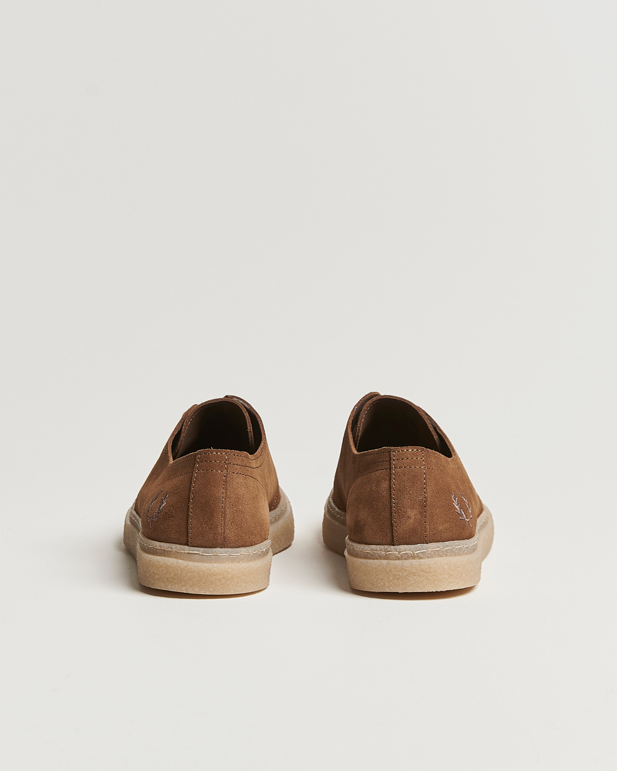 Herren | Fred Perry Linden Suede Derby Shaded Stone | Fred Perry | Linden Suede Derby Shaded Stone