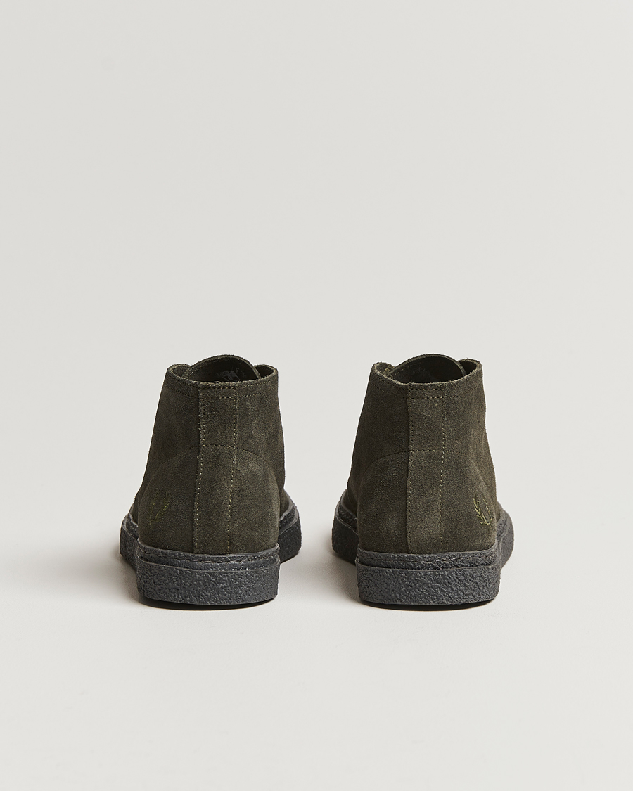 Herren | Fred Perry Hawley Suede Chukka Boot Field Green | Fred Perry | Hawley Suede Chukka Boot Field Green