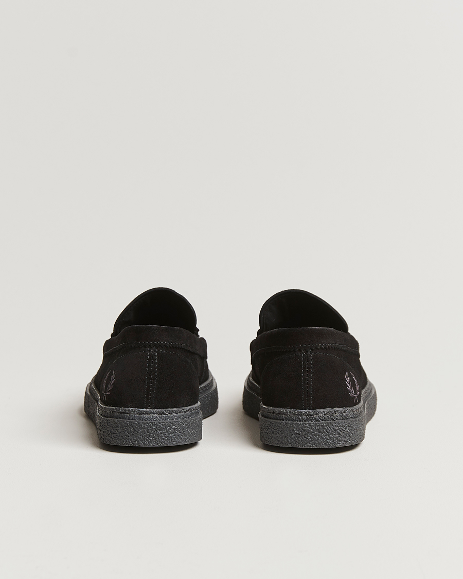 Herren | Fred Perry Dawson Suede Loafer Black | Fred Perry | Dawson Suede Loafer Black