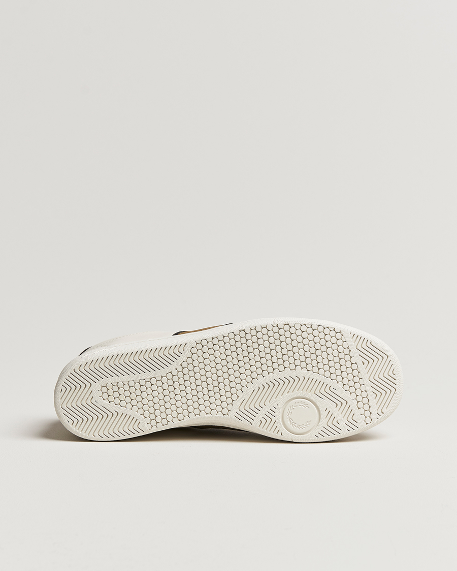 Herren | Fred Perry B721 Leather Sneaker White/Porcelin Black | Fred Perry | B721 Leather Sneaker White/Porcelin Black