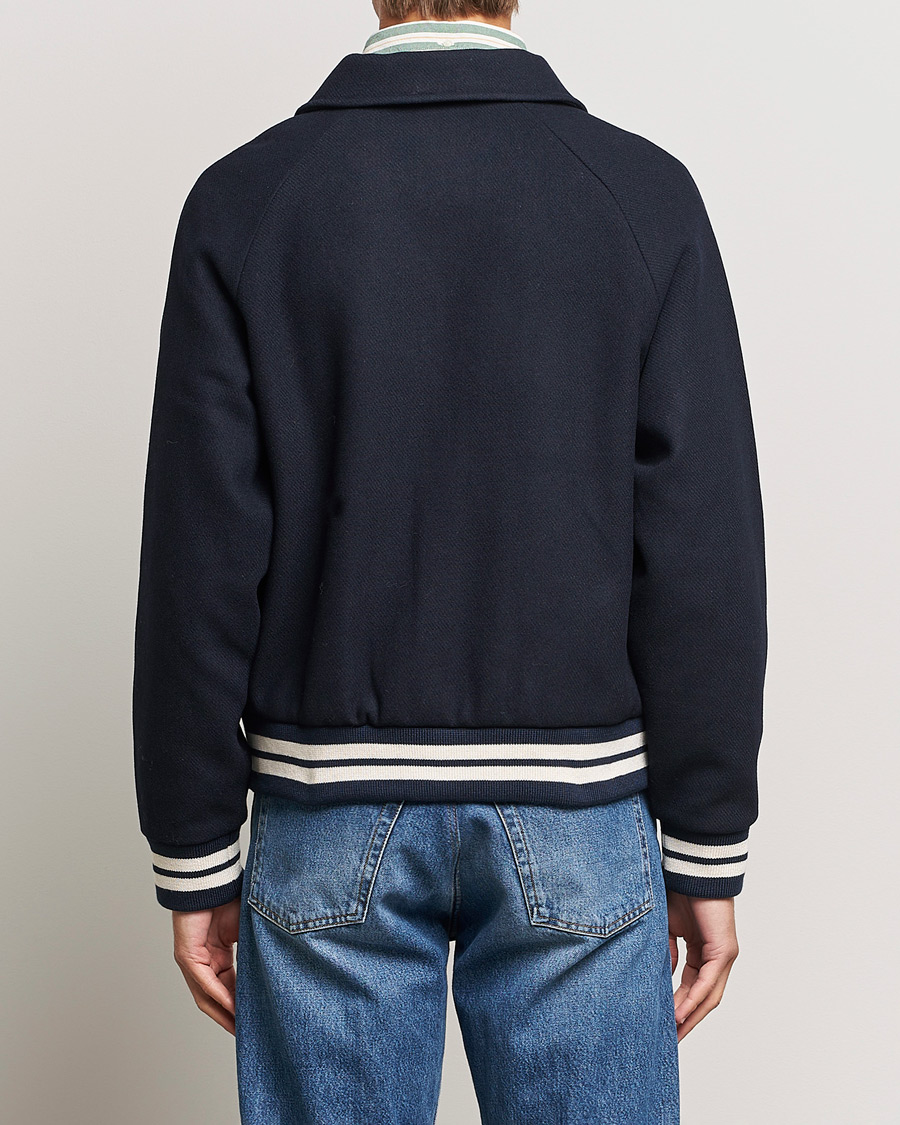 Herren | Jacken | GANT | Wool Varsity Jacket Evening Blue