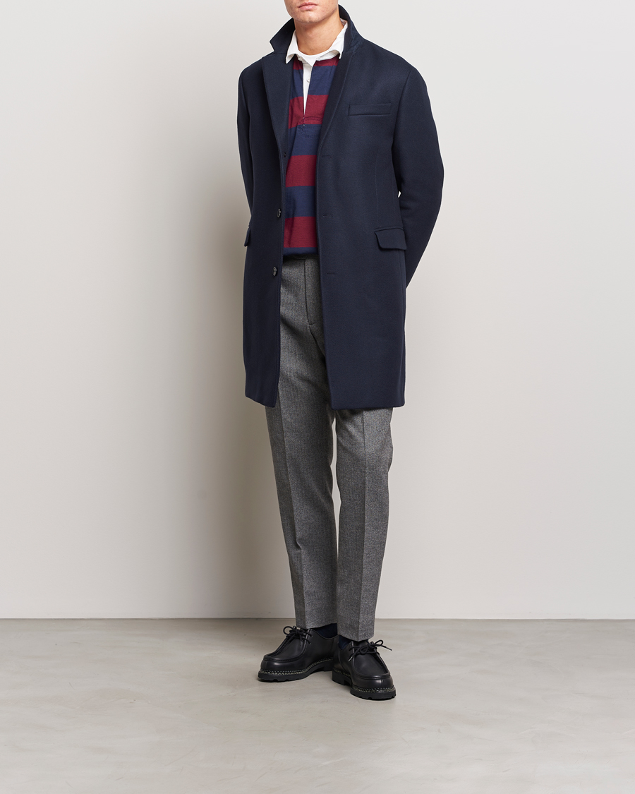 Herren | Jacken | GANT | Tailored Wool Coat Night Blue
