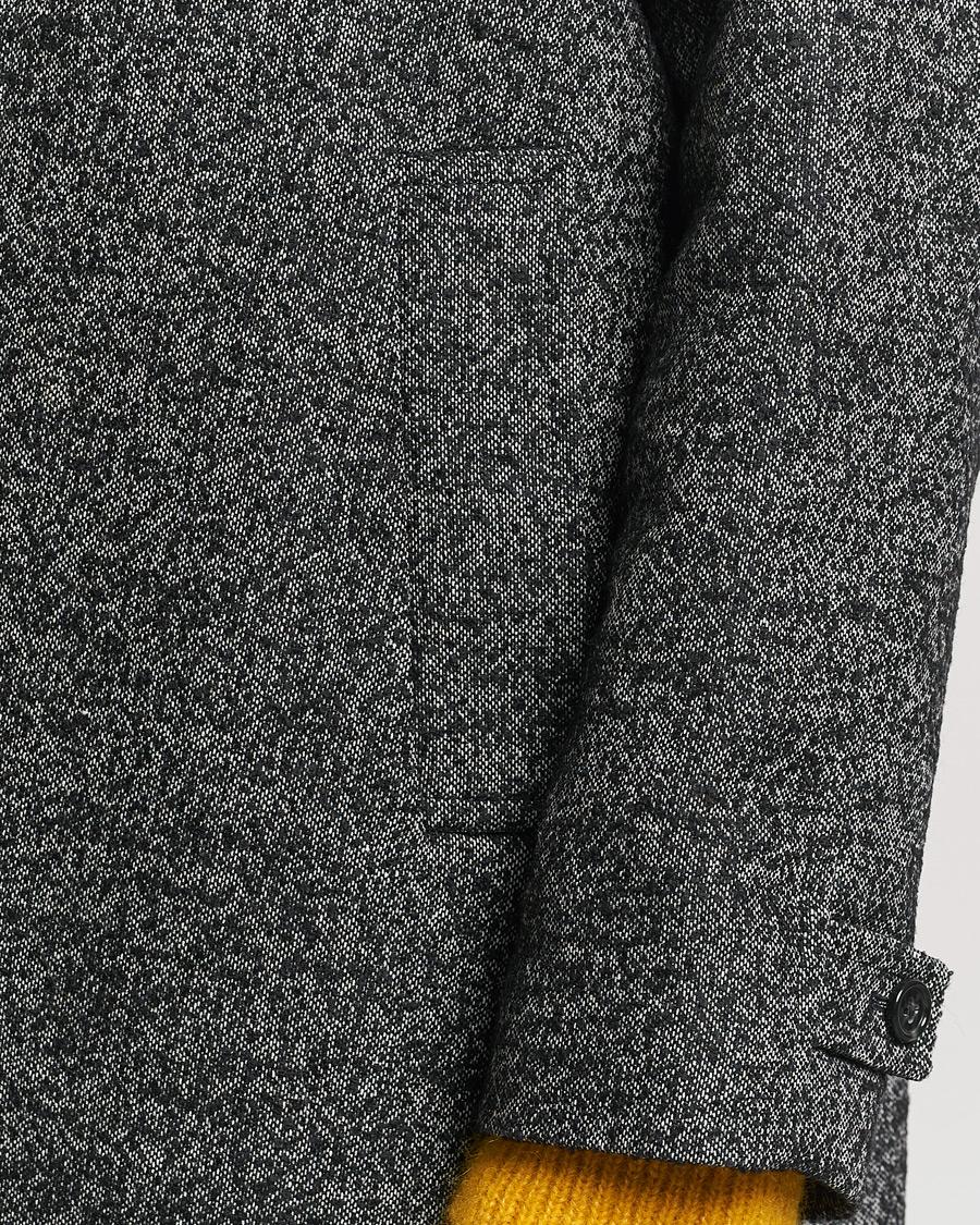 Herren | Jacken | GANT | Relaxed Fit Wool Coat Ebony Black