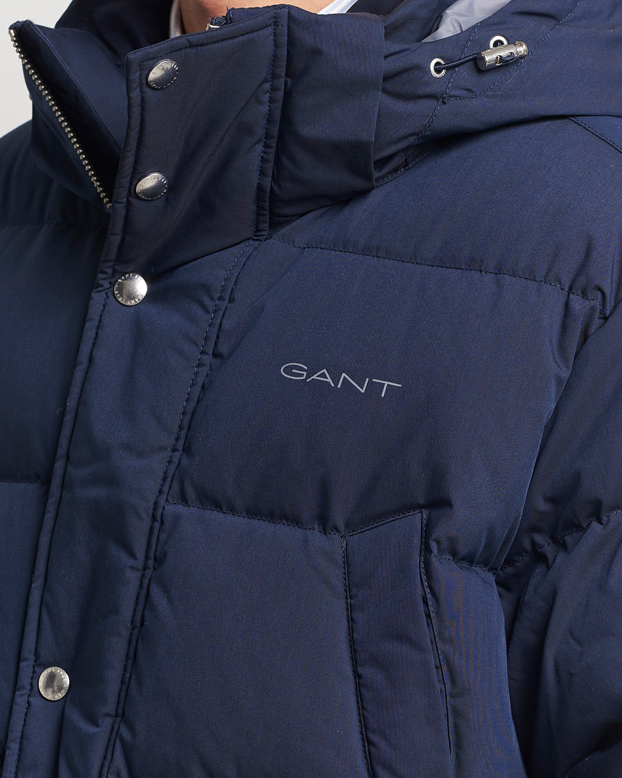 Herren | Jacken | GANT | Long Alta Down Parka Evening Blue