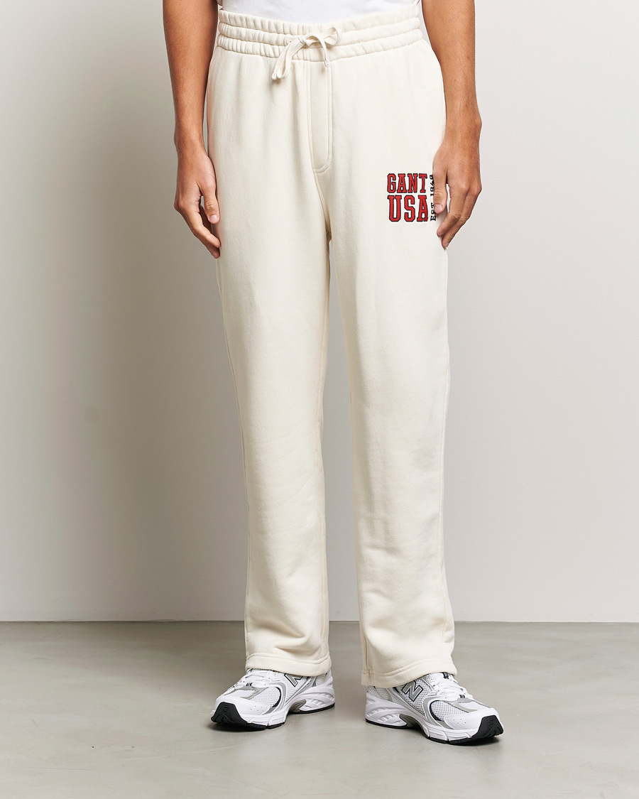 Herren | Hosen | GANT | USA Sweatpants Cream