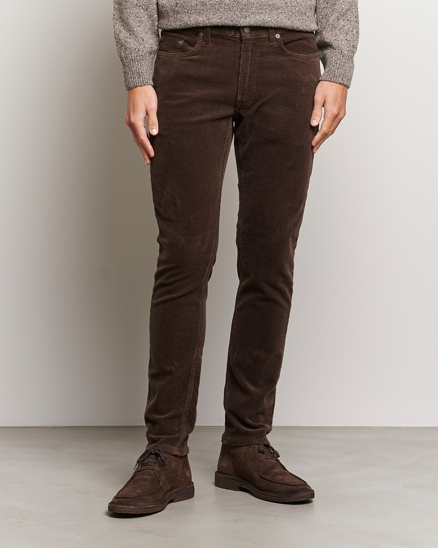 Herren | Hosen | Gant | Cord 5-Pocket Jeans Rich Brown