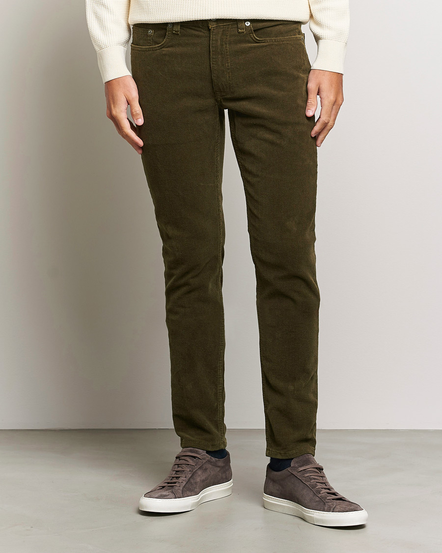 Herren | Hosen | GANT | Cord 5-Pocket Jeans Dark Cactus