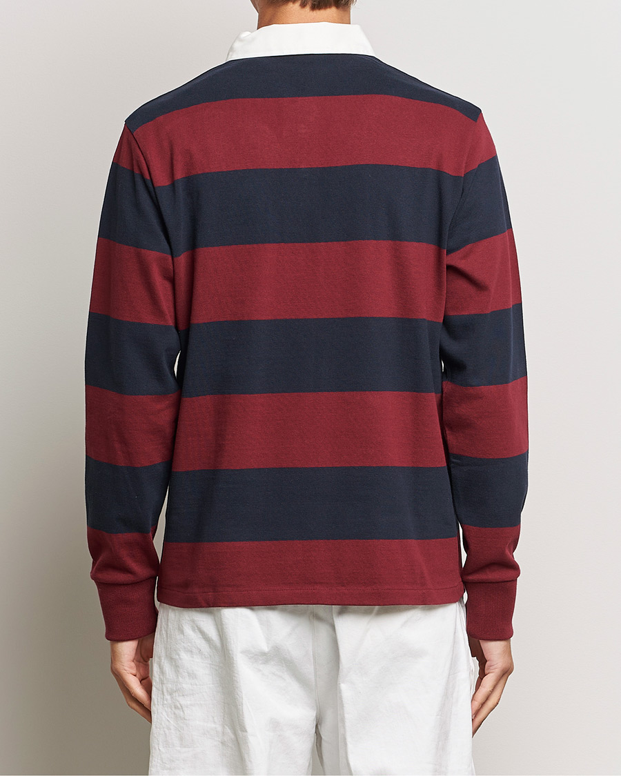 Herren | Pullover | GANT | Original Barstripe Heavy Rugger Plumped Red