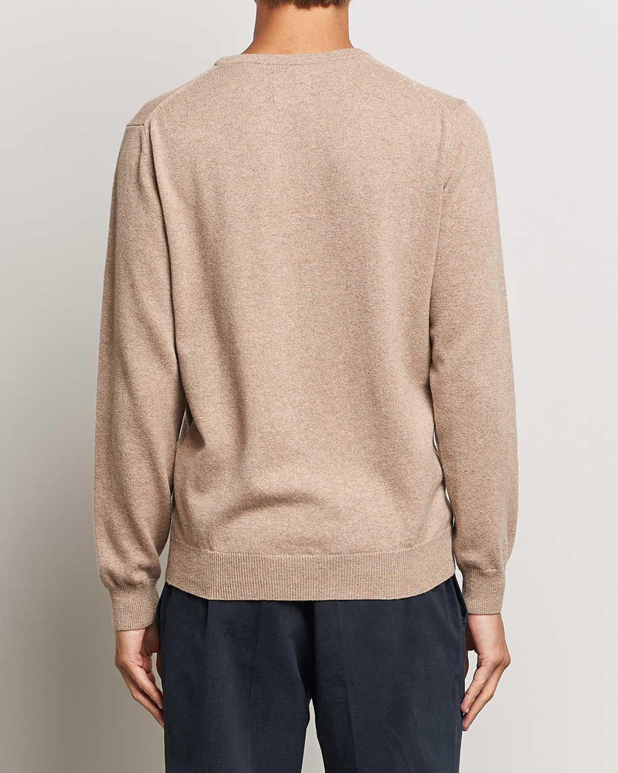 Herren | Pullover | GANT | Lambswool Crew Neck Pullover Dark Sand
