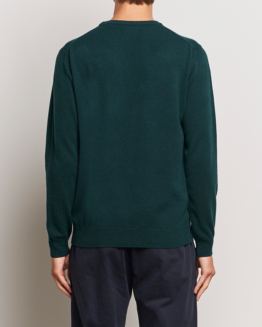Herren | Pullover | GANT | Lambswool Crew Neck Pullover Tartan Green