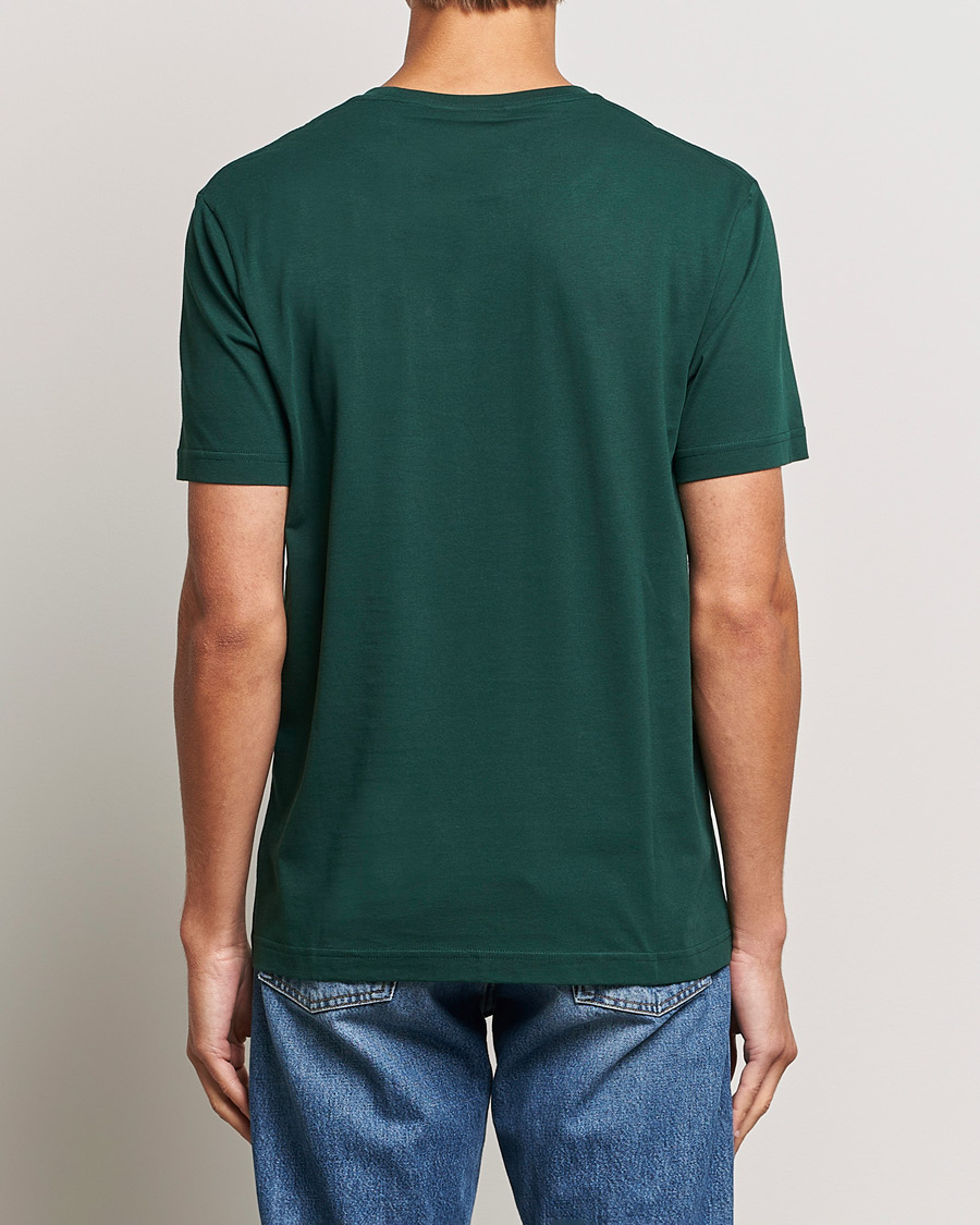 Herren | T-Shirts | GANT | The Original T-shirt Tartan Green