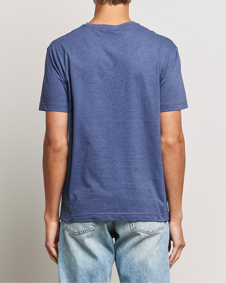 Herren | T-Shirts | GANT | The Original T-Shirt Dark Jeansblue Melange