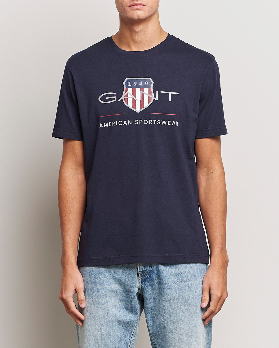 Herren |  | GANT | Archive Shield Logo T-Shirt Evening Blue