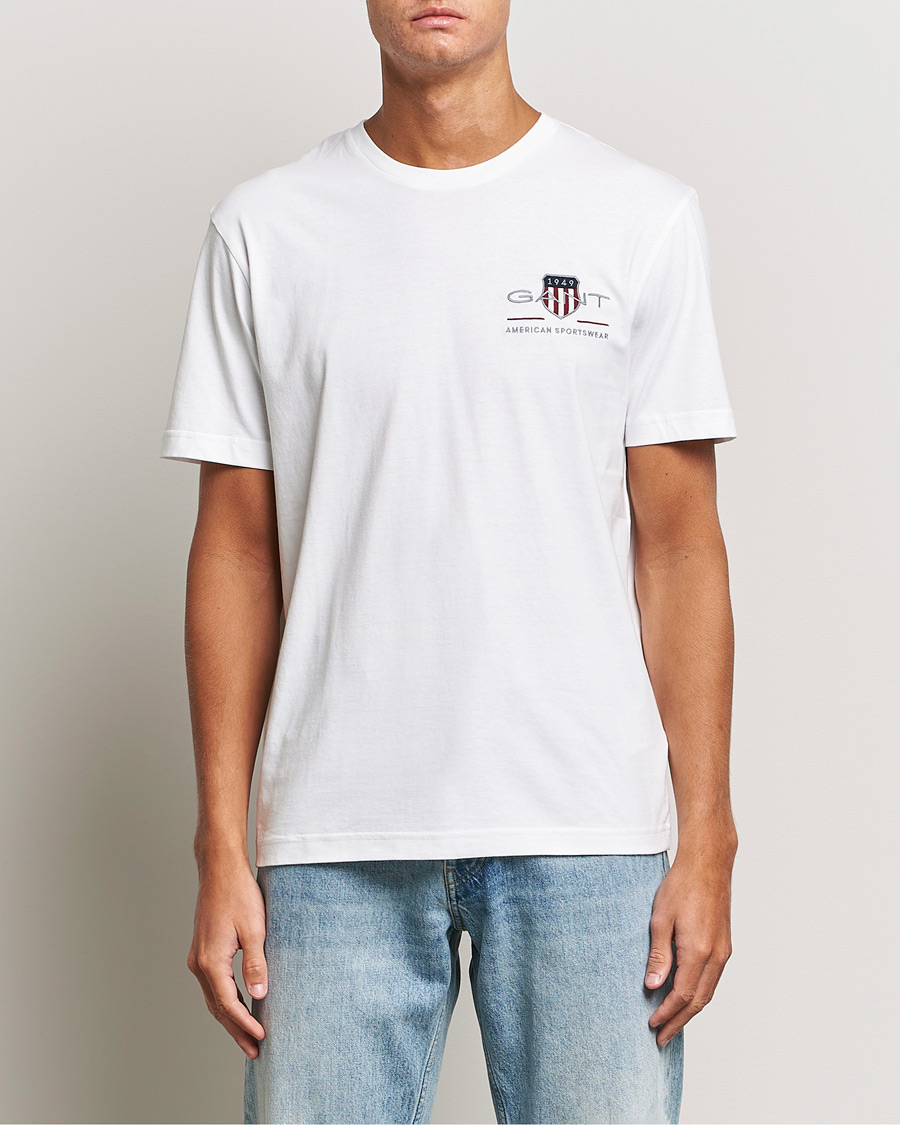 Herren |  | GANT | Archive Shield Small Logo T-Shirt White