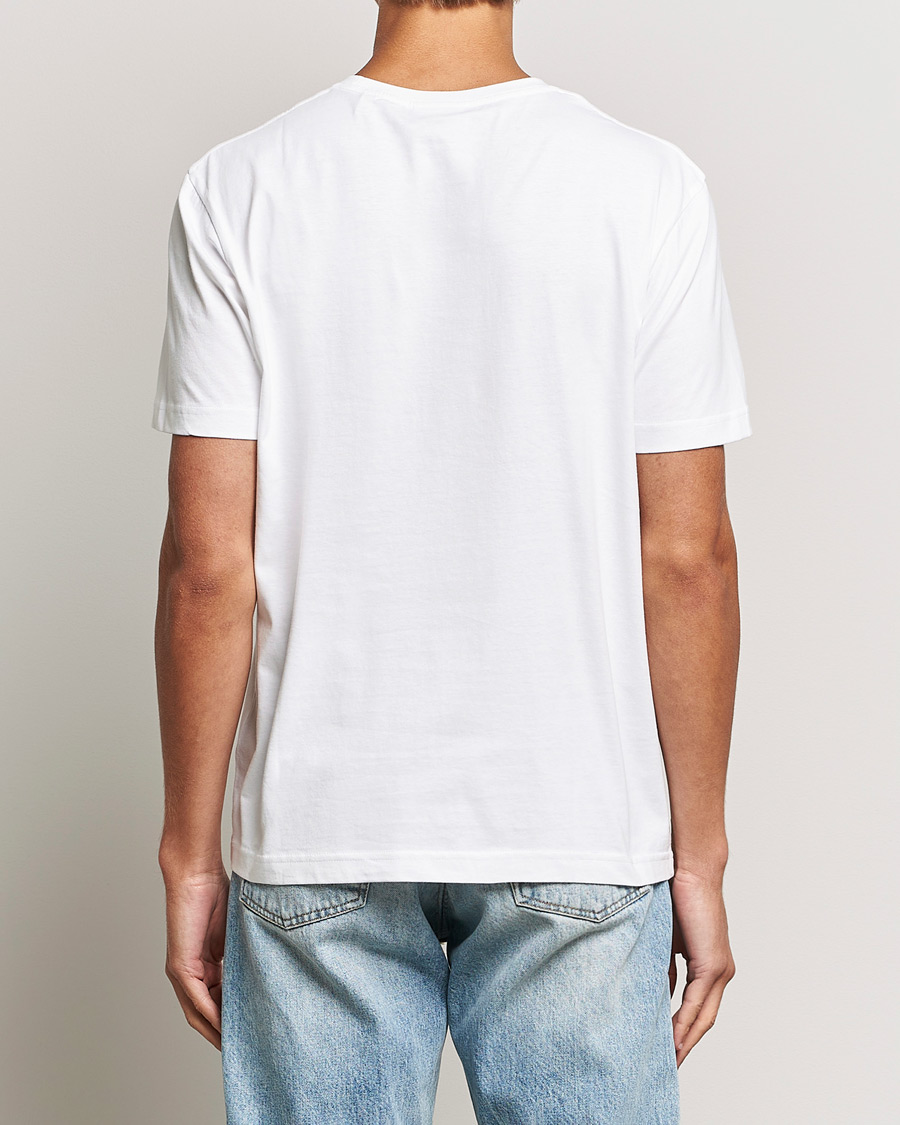 Herren | T-Shirts | GANT | Archive Shield Small Logo T-Shirt White